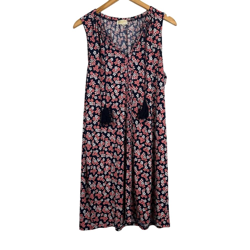 MICHAEL Michael Kors Navy & Pink Floral Shift Dress